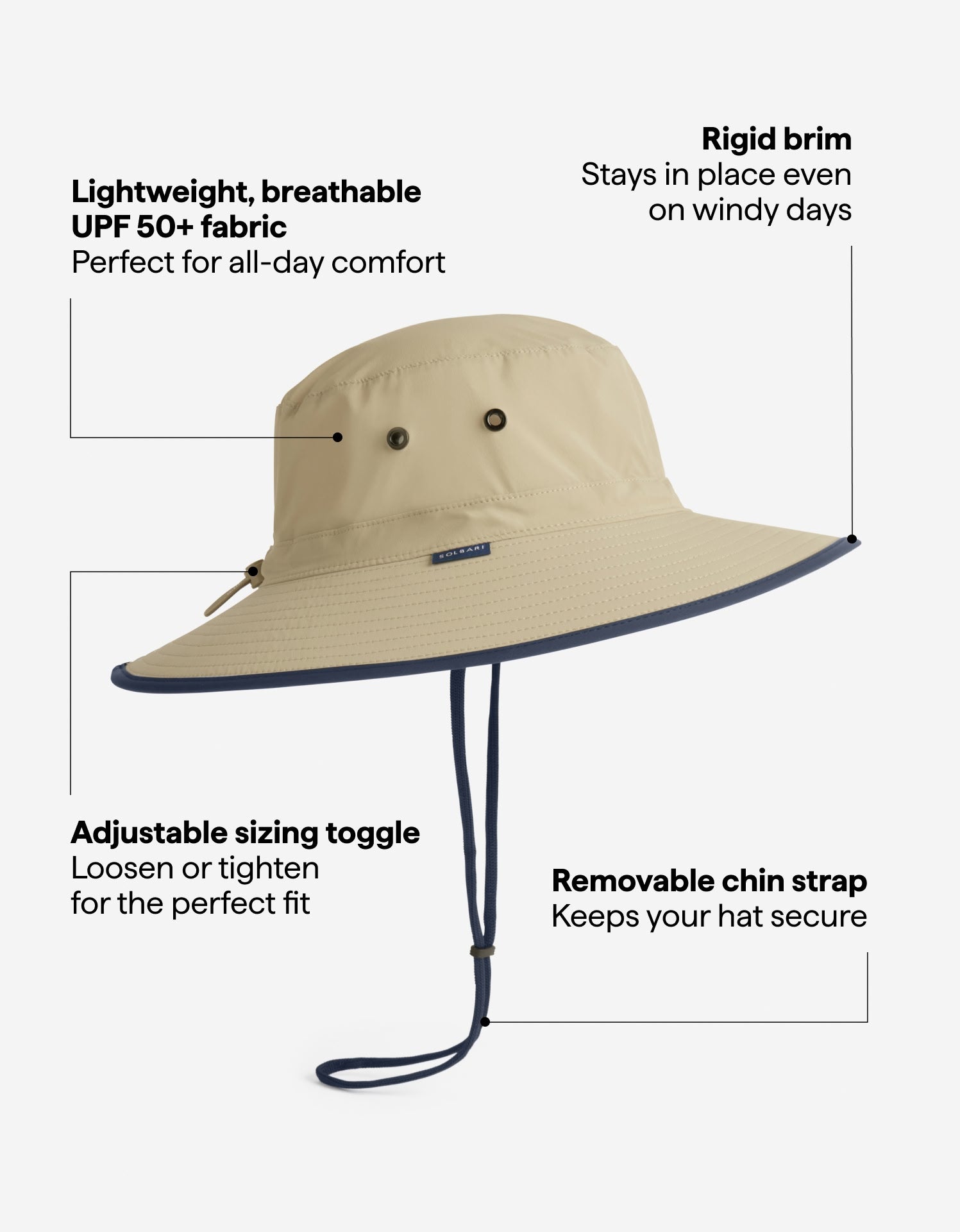 Beige / Navy