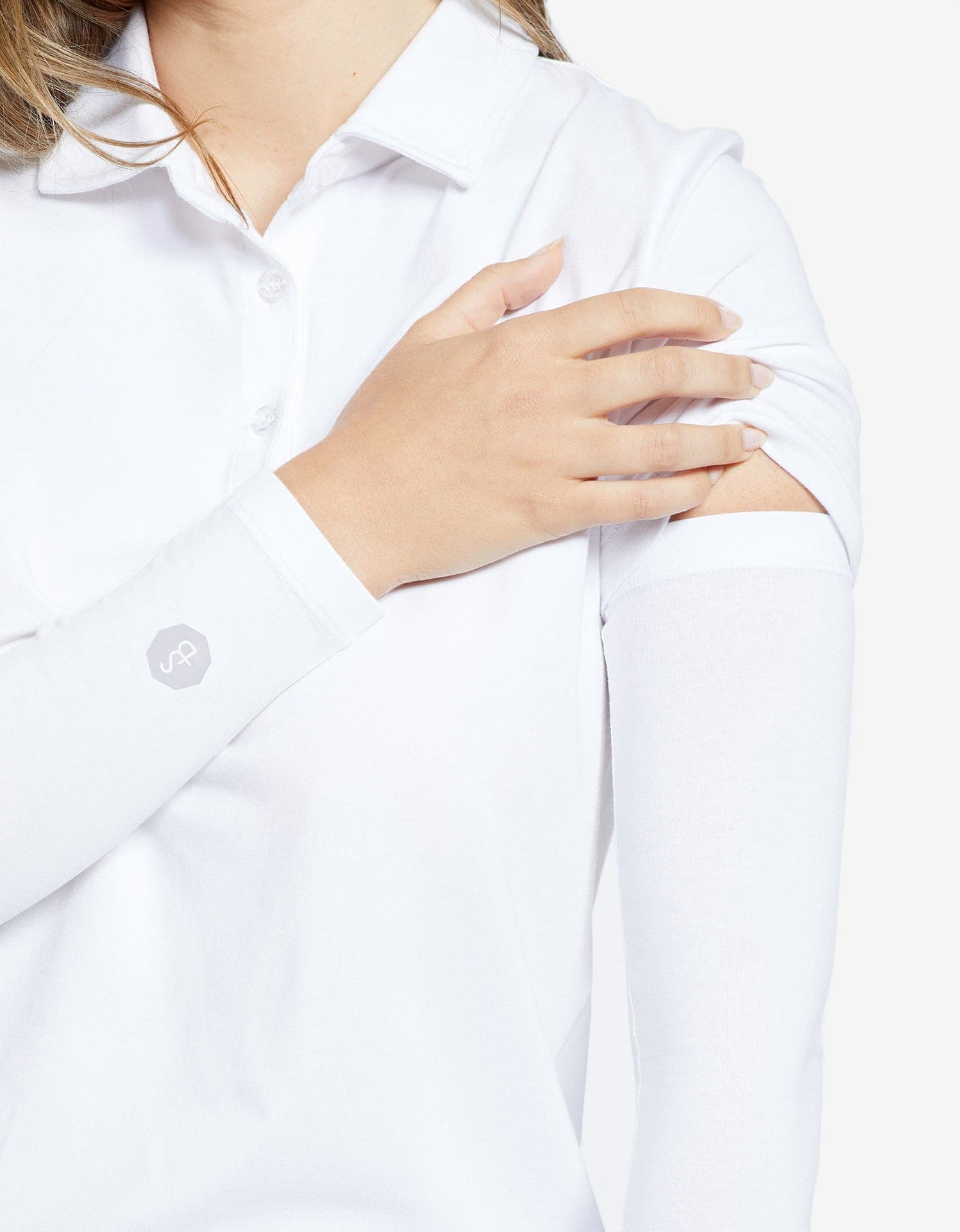 White,No Thumbholes
